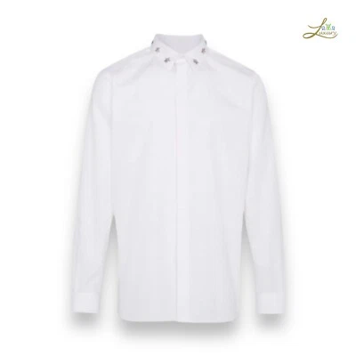 Givenchy рубашка металлический звезда с заклепками воротник размер 16,5 - Изображение 1 из 4