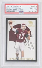 2012 Fleer Retro Ryan Tannehill Rookie Sensations RC #RS-4 PSA 10 GEM MT Titans 