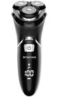 ROAMAN Men's Electric Shaver - Corded and Cordless Rechargeable 3D Rotary Shaver