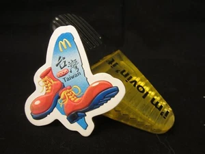 2006 McDonalds Taschenclip Magnet und Ronald McDonald 2006 Kühlschrankmagnet V RAR - Bild 1 von 3