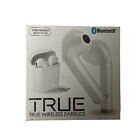 True Wireless Earnuds Smooth Rubberized Finish With Charging Case New 10hrs Play