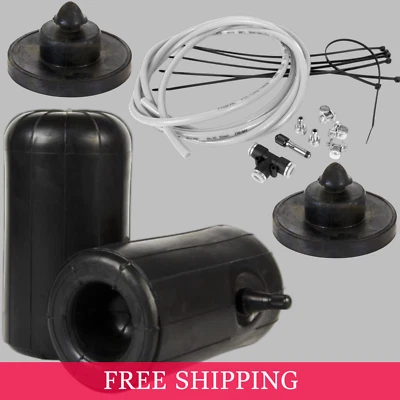 Muelles auxiliares de aire traseros, elevación de aire para Audi A6 C7 2011-2017 85x160 Foto 1 de 4