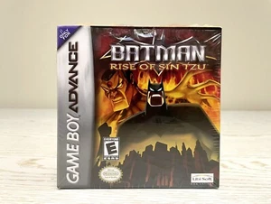 Batman: Rise of Sin Tzu Nintendo Gameboy Advance GBA NUOVO RARISSIMO SIGILLATO - Foto 1 di 9