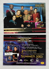 CHEAP PROMO CARD: THE COMPLETE STAR TREK DEEP SPACE NINE (Rittenhouse 2003) #P1
