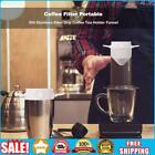 500-Mesh-Klapp-Handspl-Kaffeefilter Edelstahl-Kaffeefilter (wei) DE