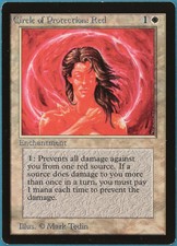 Circle of Protection: Red Beta NM White Common MAGIC CARD (ID# 219922) ABUGames