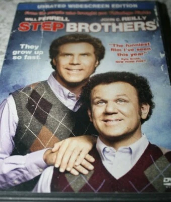 STEP BROTHERS DVD 2008 WILL FERRELL GUC FERRELL JOHN C REILLY - Image 1 of 2