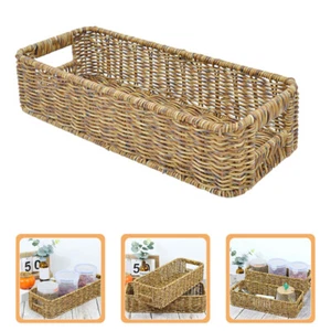 2 Pcs Seasoning Jar Storage Box Travel Cutlery Basket For Silverware - Picture 1 of 12