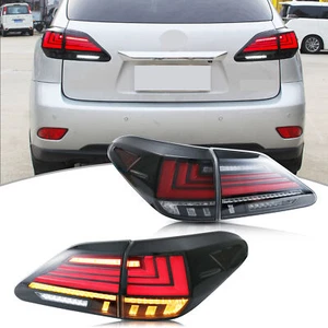 LED Tail Lights for Lexus RX350 RX450 2010-2015 Clear Rear Lamps Set Assembly - Picture 1 of 5