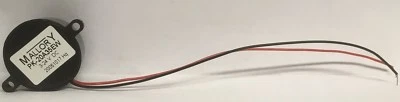Indicador piezoeléctrico Mallory Sonalert PK-20A35EW 95dB@30 cm a tensión nominal 3-24vdc Foto 1 de 2