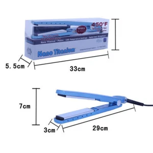 Babylisspro Nano Titanium 1-1/4" Hair Straightening Flat Iron New + Box - Picture 1 of 9