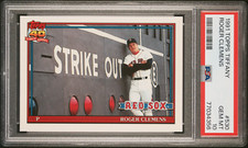 PSA 10 ROGER CLEMENS 1991 Topps Tiffany #530 Boston Red Sox GEM MINT