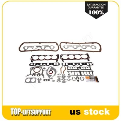 For 1990 1991 1992 1993-1996 Ford F-250 5.0L 302CID V8 OHV Head Gasket Set Foto 1 de 4