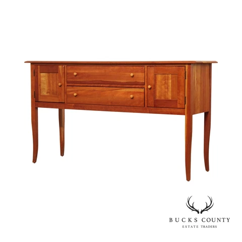 Pennsylvania House Early American Style Solid Cherry Sideboard Server Cover