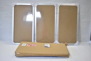 Lot of 3 Retail One Snap Frames 25.62" x 13.75" Rectangular Retail Display Signs - Picture 1 of 7