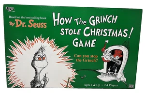 Dr. Seuss How the Grinch Stole Christmas Board Game Complete 1997 - Picture 1 of 3