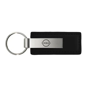 Nissan Logo Rectangular Leather Key chain - Bild 1 von 12