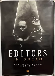 Editors In Dream Official Original Promo Poster 60x42cm Rare - Imagen 1 de 1
