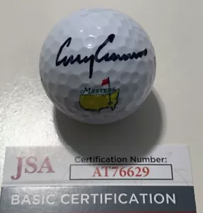 Pelota de golf Masters Corey Conners 2025 firmada autógrafo logotipo de Master JSA AT76629 - Imagen 1 de 3