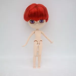 12 Zoll Blythe Puppe Akt mit männlich flache Brust Junge rote Haare aus GELENK Körper - Bild 1 von 1