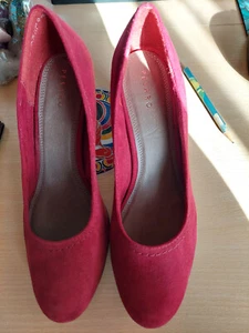 Damen Plateau Schuhe, Gr. 40, Absatz 8 cm, Sohle 1,5 cm, Pesaro - Bild 1 von 4