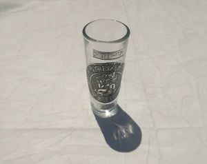 Cancun Mexico Chichen-Itza Sparatutto in vetro con tiro souvenir alto 4,25" - Foto 1 di 4