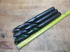 Lot Of 3 Cle-Forge & C-L 59/64" Straight Shank Jobber Length Drills "Sharpened"