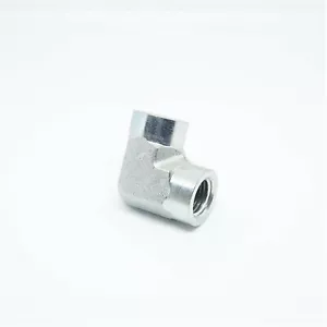 1/4 Female Npt Fpt Steel Elbow Fitting Fuel, Air, Water, Oil, Gas - Picture 1 of 6