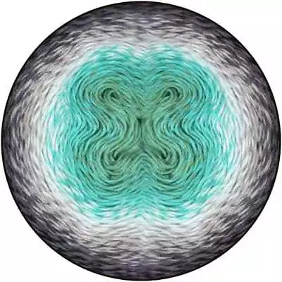 Scheepjes Yarns ::Whirl #785:: cotton blend Minty Black Velvet - Aurora - Image 1 of 4