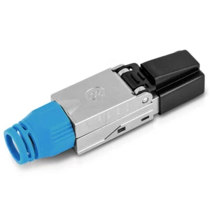 Cat 8 Netzwerkstecker CAT8.1 RJ45 Netzwerk Stecker geschirmt Werkzeuglos 2000MHz - Bild 1 von 12