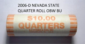 2006 D Nevada State Quarter 40 BU coins in Unopened Roll OBW - Picture 1 of 3