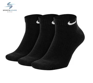 Nike Everyday gepolsterte niedrige 3 Paar Socken Herren Damen Baumwolle Freizeit Sportsocken - Bild 1 von 13