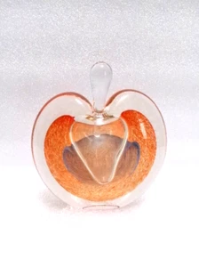 Parfum Flakon aus mundgeblasenem Glas " Apfel " - Bild 1 von 6