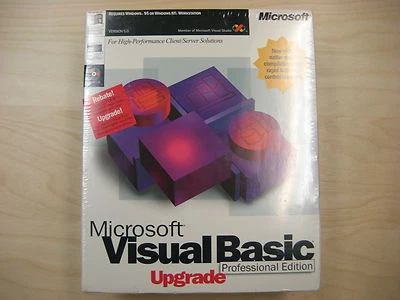 Microsoft Visual Basic Professional Edition 5.0 (Retail) (1 User/s) - Upgrade... - Image 1 of 4