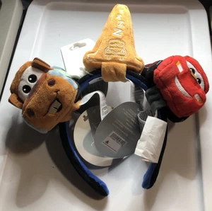 Diadema 2025 Disney Parks Create Lightning McQueen Tow Mater Cone Peluche NUEVO - Imagen 1 de 6