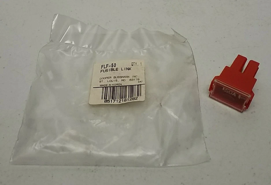 Enlace fusible Cooper Bussmann 50A FLF-50 - Protección de circuito confiable Foto 1 de 4