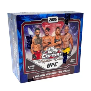2025 Topps Chrome UFC Sapphire Edition Box - Bild 1 von 2
