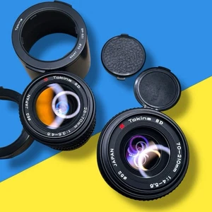 Lentes Tokina Anlog para cámaras analógicas Canon FD - Imagen 1 de 8