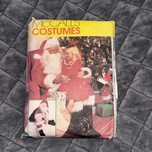 McCall’s Costumes 8992 Pattern Santa Claus Adult Men’s Small 34,36 & Doll - Picture 1 of 2