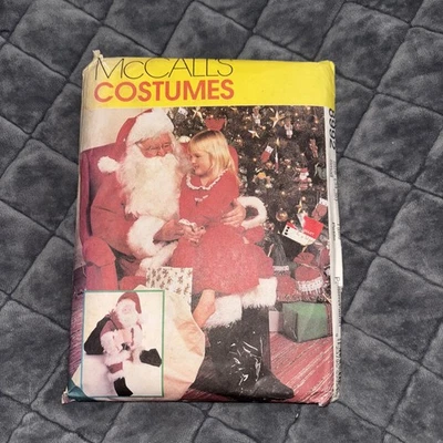 McCall’s Costumes 8992 Pattern Santa Claus Adult Men’s Small 34,36 & Doll - Image 1 of 2