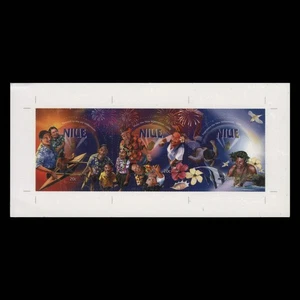 Niue 1999 New Millennium composite colour proof - Picture 1 of 1