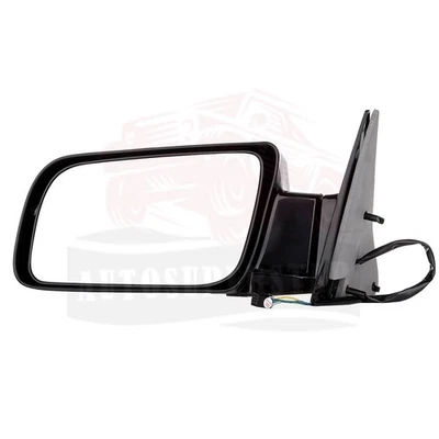 1 X Espejo retrovisor izquierdo LH Power negro lado del conductor para camioneta Chevrolet GMC C1500 Foto 1 de 4