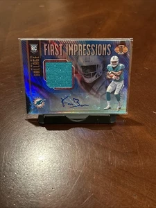 2018 Panini Illusions Kalen Ballage First Impressions RC Auto RPA Dolphins #/499 - Picture 1 of 4
