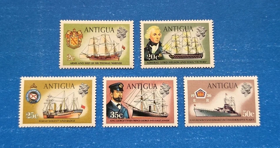 Antigua Stamps, Scott 243, 250-253 Short Set MNH - Image 1 of 1