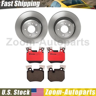 Комплект задних тормозных колодок Brembo оригинальные для 2008 2009 2010 2011-2013 BMW 135i - Изображение 1 из 4