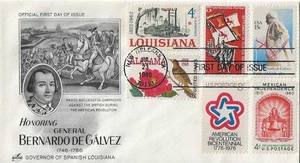 ArtCraft # 1826 Bernardo Galvez, 6-stamp combo - Picture 1 of 1
