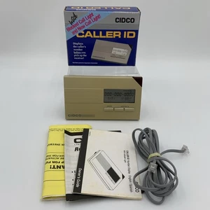 Ancien présentoir d'identification de l'appelant Cidco SN-30A-02 téléphones fixes testé fonctionne - Photo 1/14