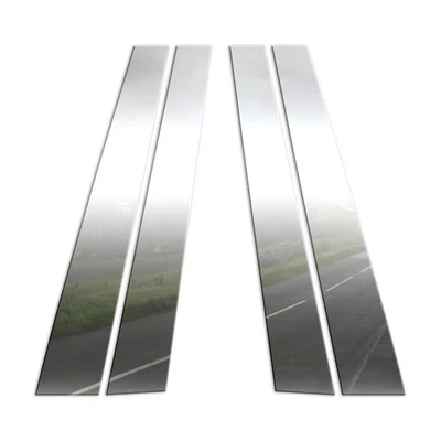 Fundas de poste de pilar cromadas para Nissan Máxima 2000-2003 4 piezas Foto 1 de 3