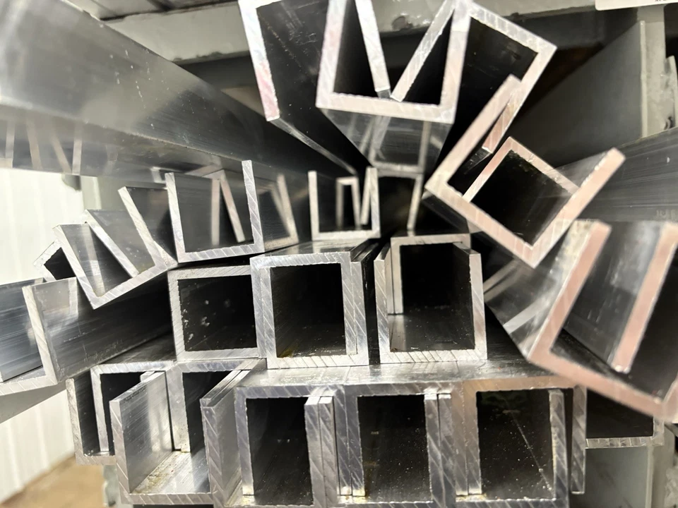 1-1/4" X 1-1/4” Legs X 1/8" X 36” Long Aluminum Channel - Image 1 of 1