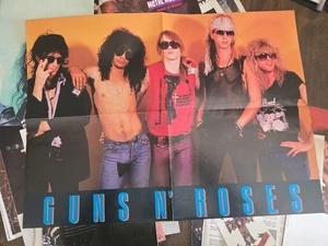 GUNS N' ROSES Erinnerungsstücke Posten Magazin Poster Mittelfaltung Bilder Artikel Cover - Bild 1 von 14